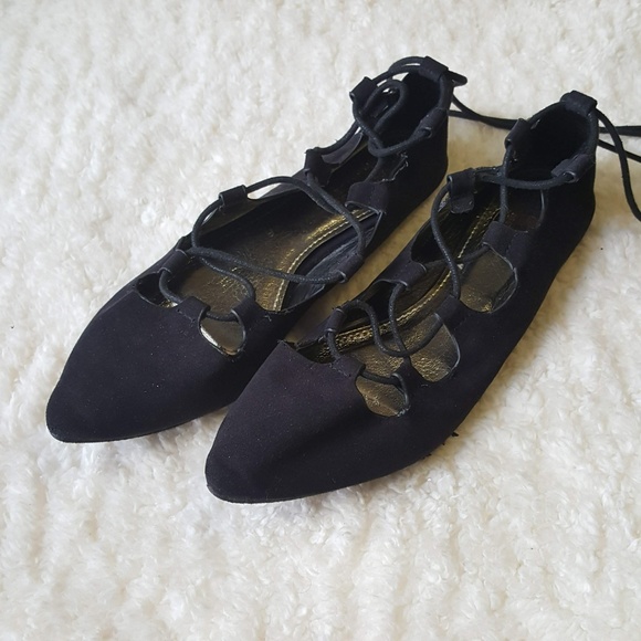 Cherish Shoes Cherish Bef Womens Elegant Pointed Flats Size 8